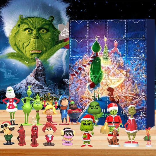 🎄 Calendrier de l’Avent de Noël 2025 – Édition “Le Grinch” 🎁
